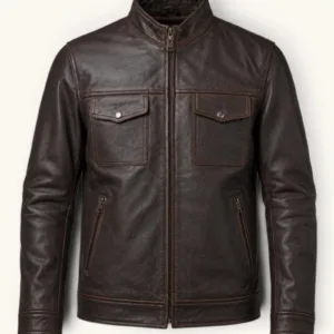 Leather Jacket J-0039
