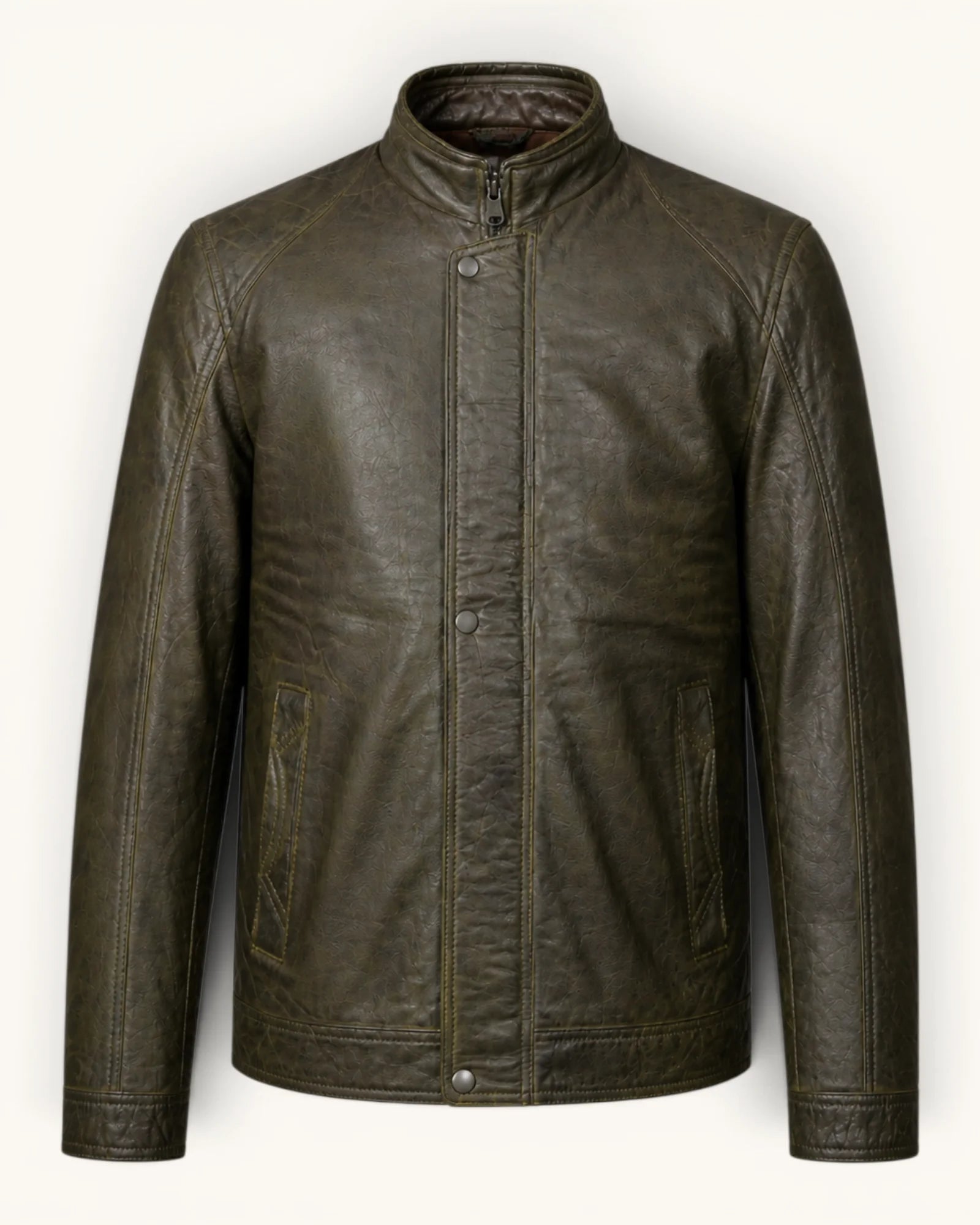 Leather Jacket J-0034