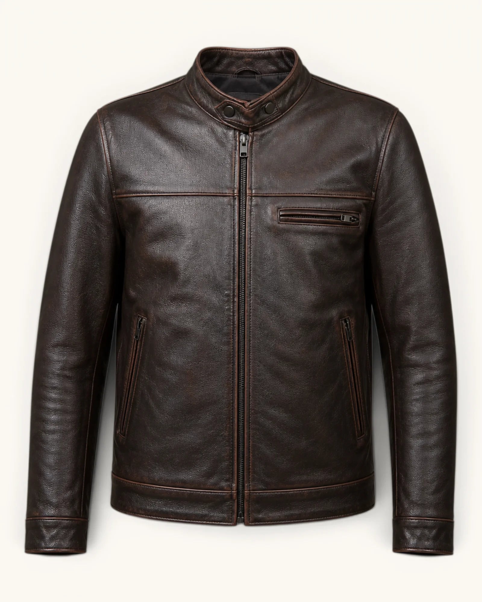 Leather Jacket J-0029