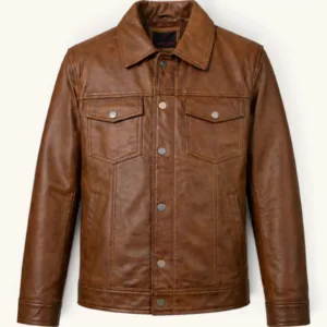 Leather Jacket J-0028