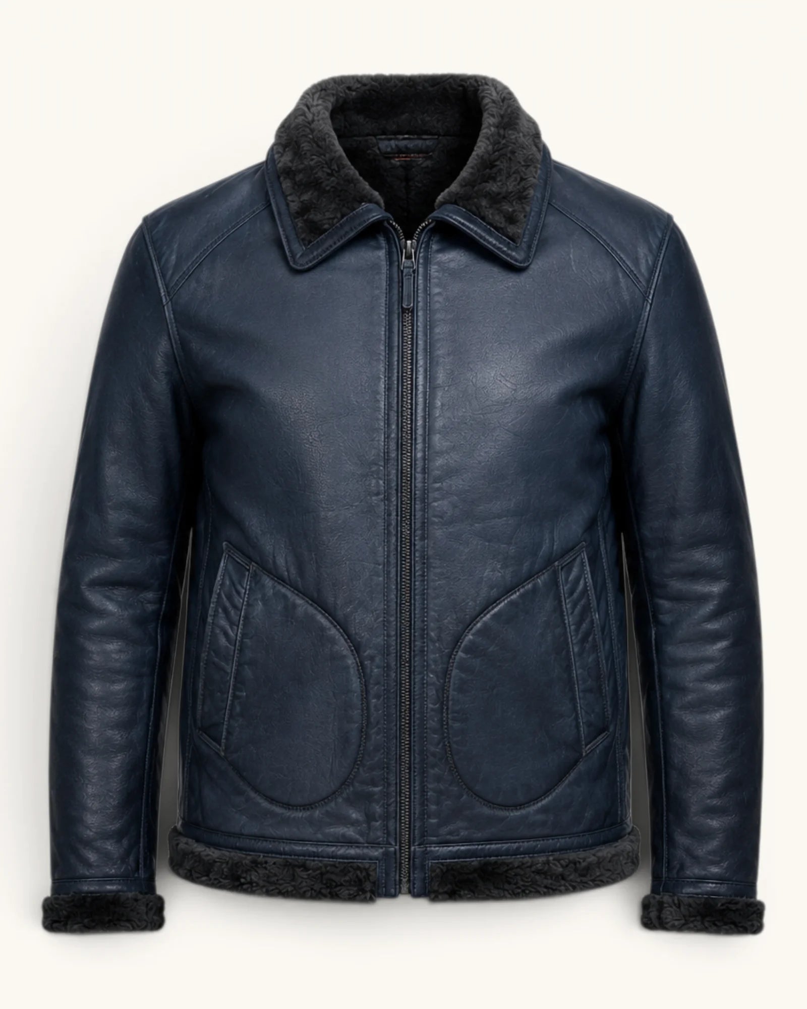 Leather Jacket J-0012