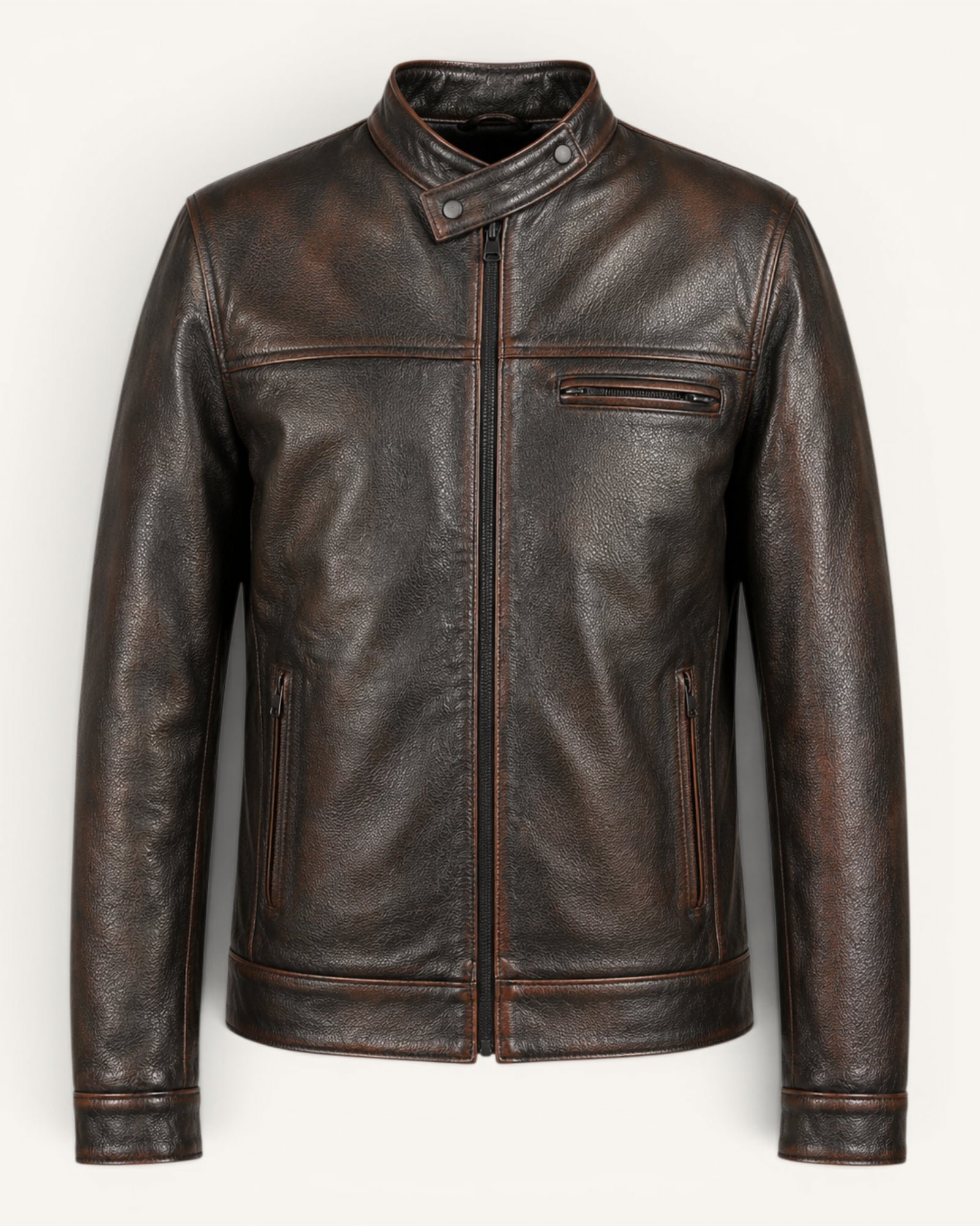 Leather Jacket J-0045