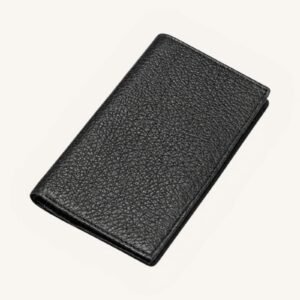 Black Slim Leather Wallet SL-098